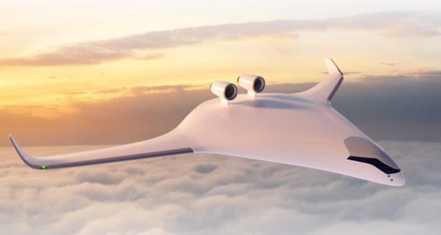 Rendering of the 100-ton payload Nordes aircraft. (Image: Natilus.)