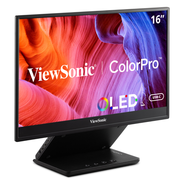 The ViewSonic ColorPro VP16-OLED portable display. (Source: ViewSonic.)