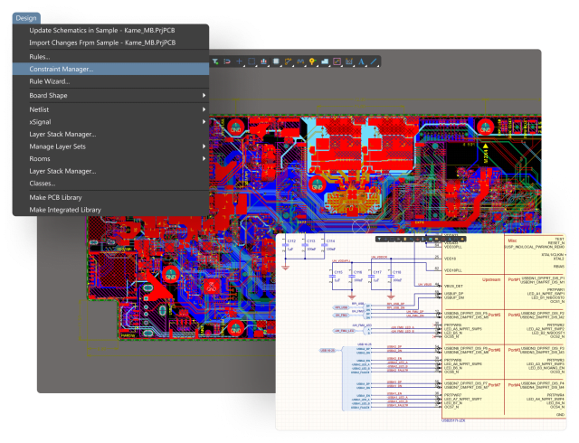 Screenshots from Altium Designer. (Image: Altium.)